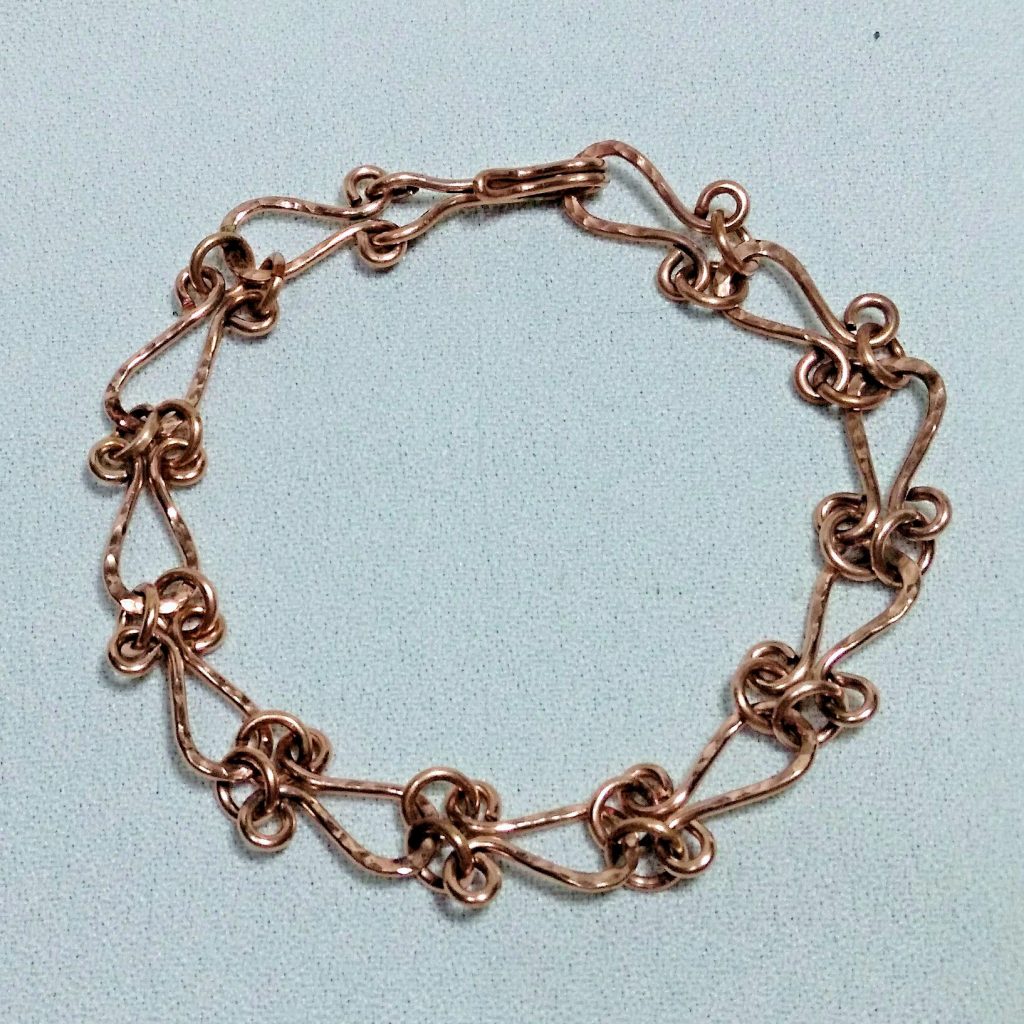 Wire Formed Copper Link Bracelet – 11982 - Champion Creations