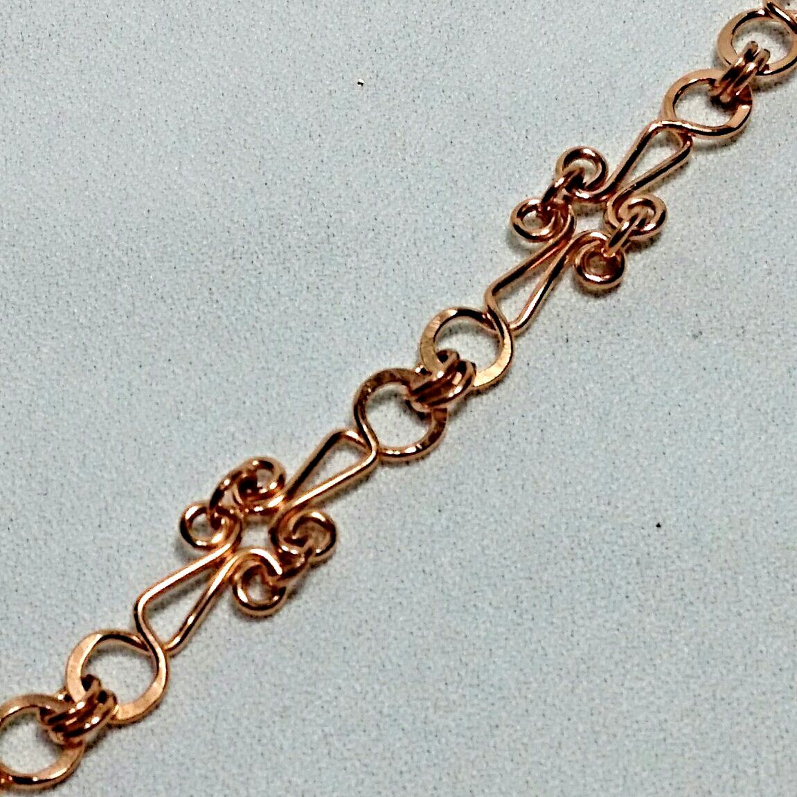 Wire Formed Copper Link Bracelet – 11982 - Champion Creations